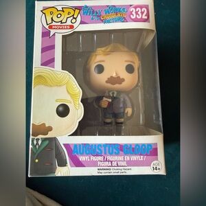 Funko Augustus Gloop Vinyl Figure - Purple Jacket, Blonde Hair 332